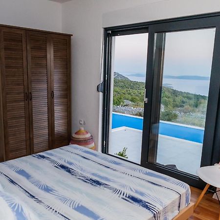 Vrsine Villa Zlatno Sunce In The Hills Near Trogir מראה חיצוני תמונה