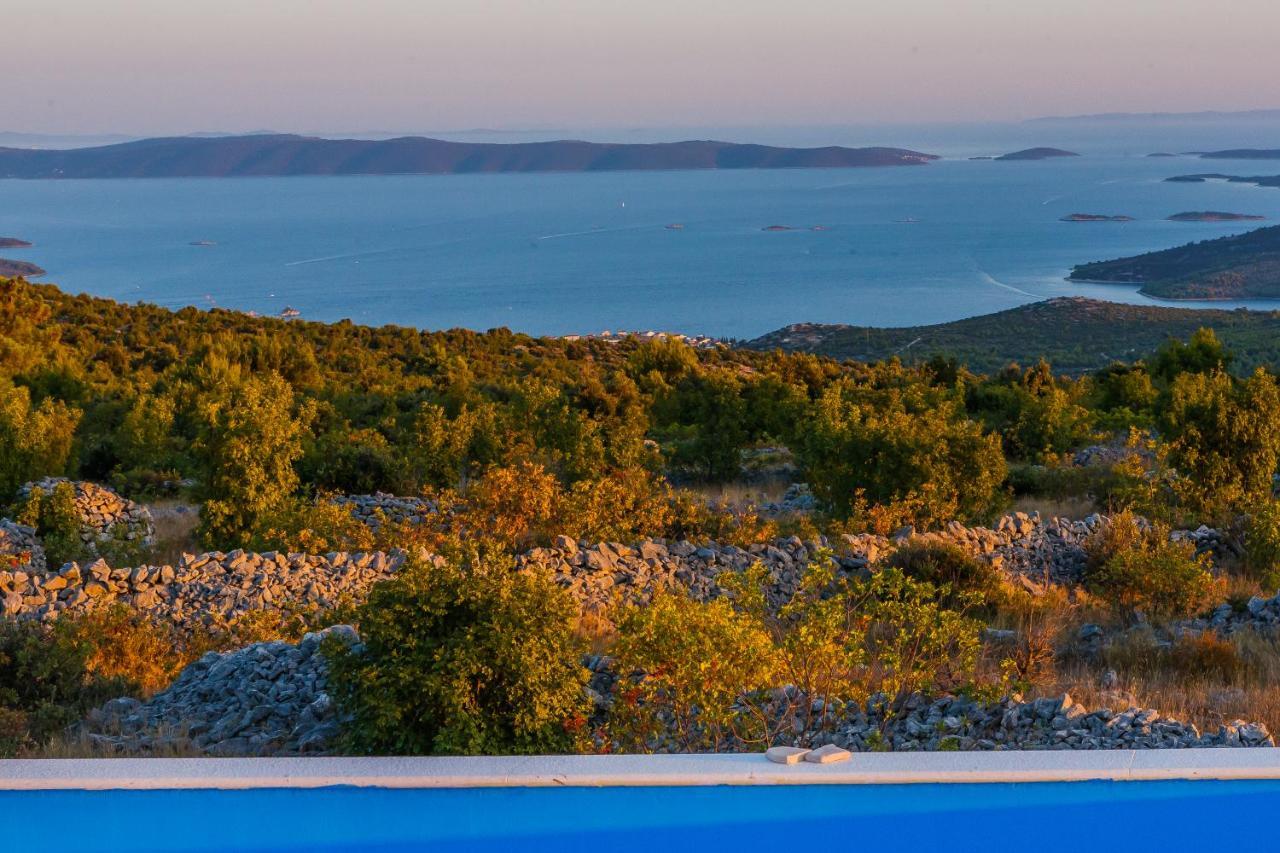 Vrsine Villa Zlatno Sunce In The Hills Near Trogir מראה חיצוני תמונה