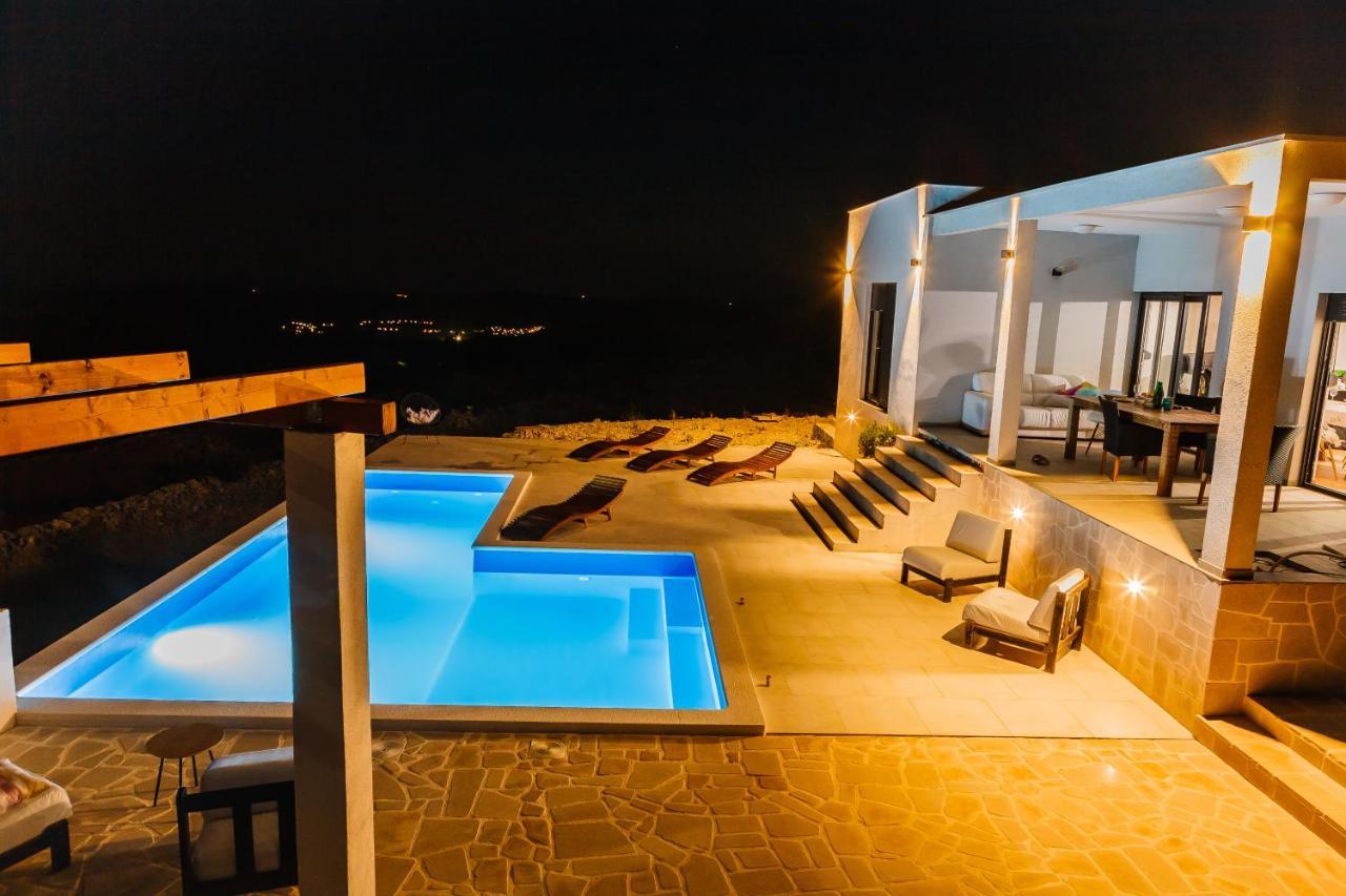 Vrsine Villa Zlatno Sunce In The Hills Near Trogir מראה חיצוני תמונה