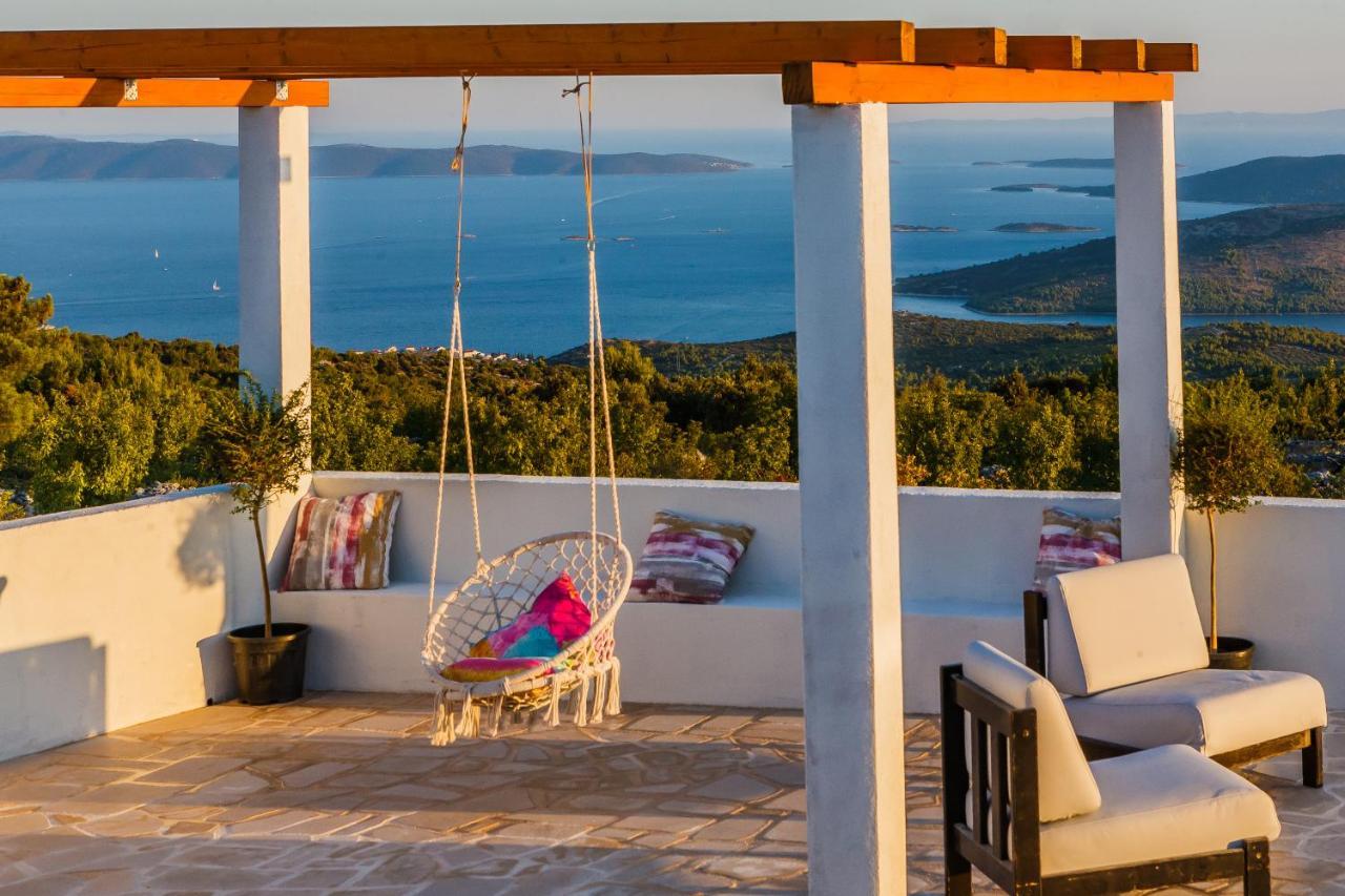 Vrsine Villa Zlatno Sunce In The Hills Near Trogir מראה חיצוני תמונה